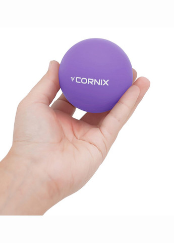 Массажный мяч Lacrosse Ball 6.3 см XR0119 Purple Cornix XR-0119 (275333991)