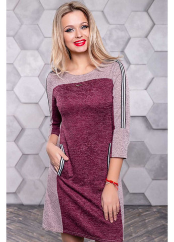 Темно-червона сукня 1103.3144 Seventeen