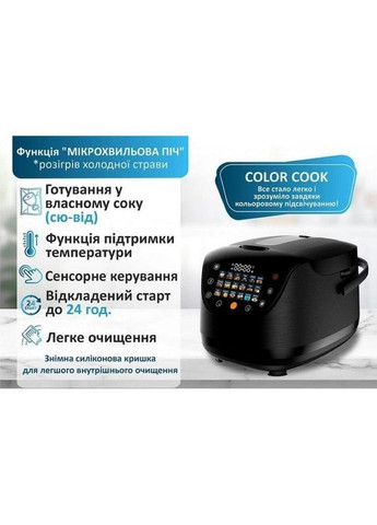 Мультиварка PMC 1786 SB Pro Color PRIME TECHNICS (360397606)