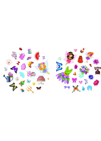 Квіткові феї. Жоржина. 49 наліпок Кристал Бук F00024817 (361305535)