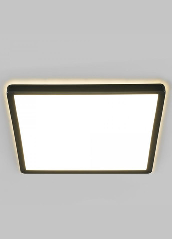 Светодиодный светильник с декоративной подсветкой квадратный VLDL3S-244B 24W 4000K черный Videx (282313731)
