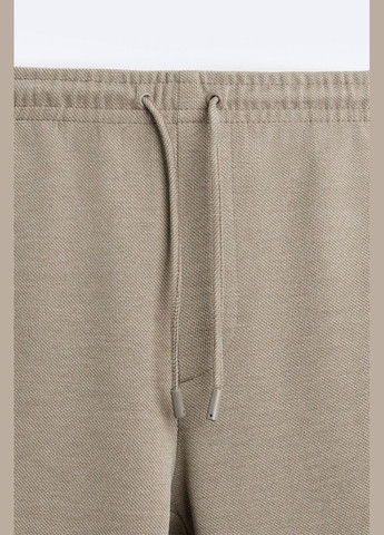 Светло-коричневые спортивные летние брюки Zara