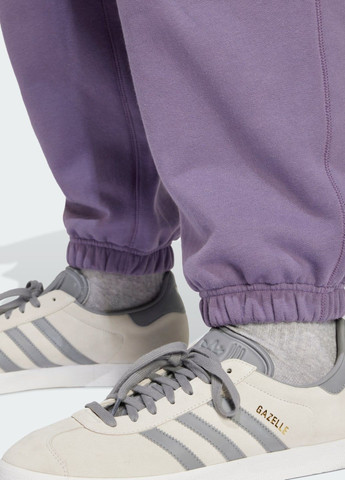 Фиолетовые спортивные демисезонные брюки adidas