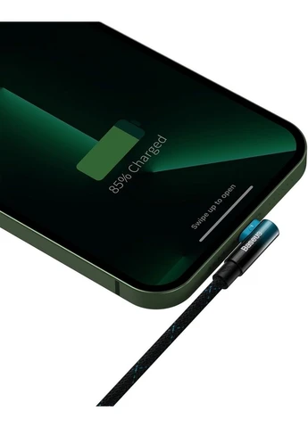 Кабель MVP 2 USB - Lightning (M/M), 2.4A, 2 м Черный/Синий (CAVP000121) Baseus (394763653)