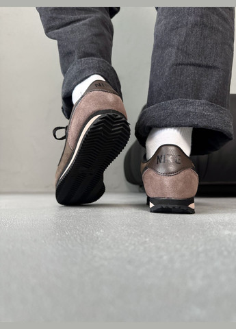 Коричневі Осінні кросівки чоловічі і жіночі nike cortez brown | найк кортез коричневі No Brand