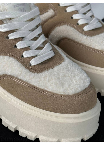 Зимние женские кроссовки No Brand комбинированные зима (370547228)