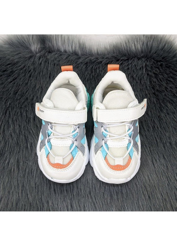 Белые демисезонные кроссовки детские для девочки Kimboo