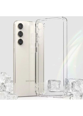 Чохол TPU Epic Transparent 1,5 mm Full Camera для Samsung Galaxy S23 Прозорий Epik (372845840)