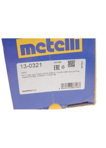 Пильник ШРКШ (зовнішній) Seat Altea 06-/Leon/Skoda Octavia/VW Golf V 03-13 (22x76x113) (к-кт) 13-0321 UA63 Metelli (366189827)