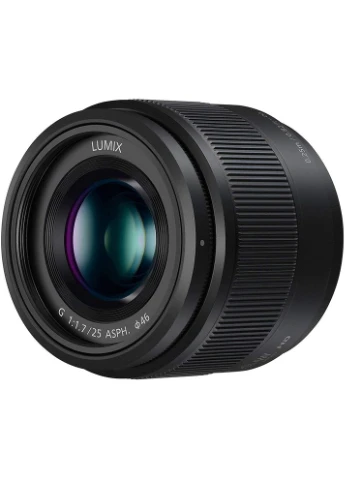 Об'єктив Micro 4/3 Lens 25mm f/1.7 ASPH. Lumix G (H-H025ME-K) Panasonic (348058504)
