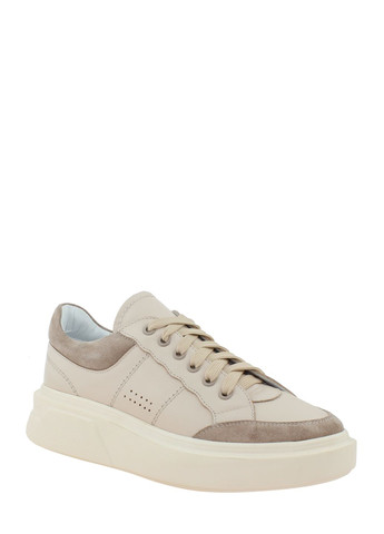 Кавові кеди rs373 бежевий-кавовий Sothby's