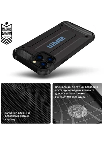 Чохол Panzer для Apple iPhone 14 Pro Black (ARM70799) ArmorStandart (323104225)