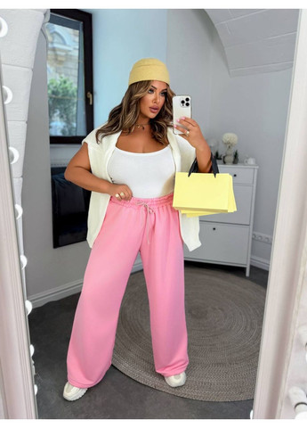 ✨ Комфортні штани з якісної двонитки – твоя базова річ на кожен день! Розмірна сітка в описі GD/GL Модний простір (364967404)