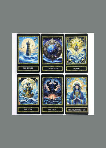 Карты Таро Синее море Blue Oceam 78 карт Tarot (341325639)