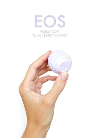 Бальзам для губ Visibly Soft Lip Balm Blackberry Nectar Ожина (7 г) EOS (278773644)