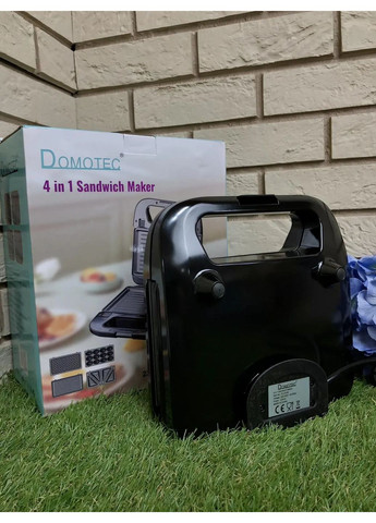 Вафельниця-сендвічниця 4в1 Domotec SI-234B 1200w Digital (363831893)
