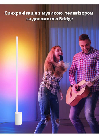 Умный торшер Gradient Signe White and Color 149 см, Bluetooth, ZigBee, Apple HomeKit (Белый) Philips Hue (371763934)