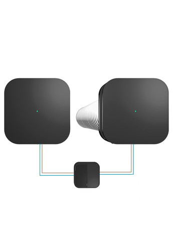 Рекуператор повітря long Чорний SmartStream Classic (361879517)