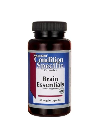 Комплекс для здоров'я мозку, Brain Essentials,, 60 капсул Swanson (364311088)