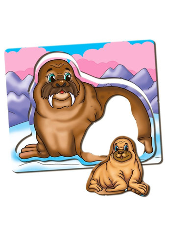 Детская развивающая игра Мамы и малыши 81121 Северные животные ЕНЕРГІЯ ПЛЮС (365640152)