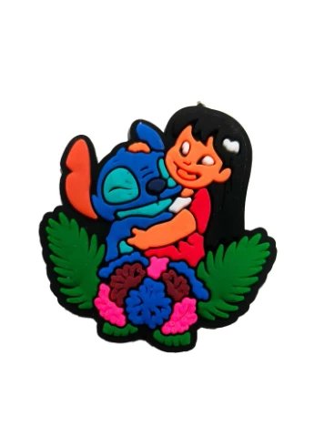 Ліло і Стіч Lilo & Stitch Джибітси 3D 20 шт аксесуари Shantou (332996971)