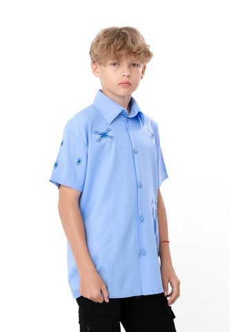 Сорочка для хлопчика підліткова (з коротким рукавом) (p-17737) Носи своє (363043464)