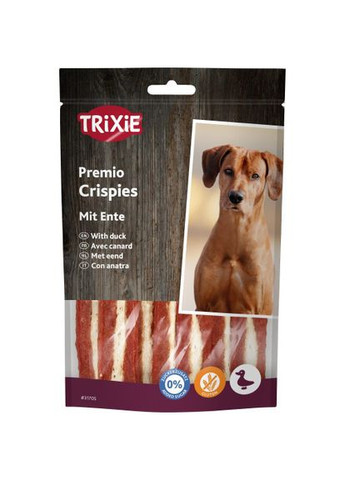 Лакомство Premio Crispy Duck для собак с уткой 100 г Trixie (331651540)