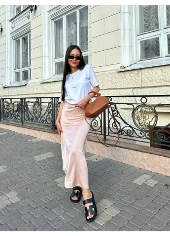 Спідниця шовкова максі Fashion (390300994)