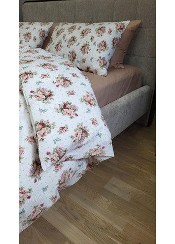 Постельное белье София DUO, ранфорс гофра (жатка) Евро размер, наволочки 70/70 No Brand (363191358)