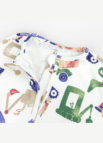 Пеленка-кокон на молнии с начесом Dexter`s excavators dexter's (315321190)