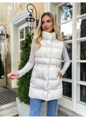 Жилетка жіноча об’ємна з аеропухом (Заміри в описі) Vione (368709018)