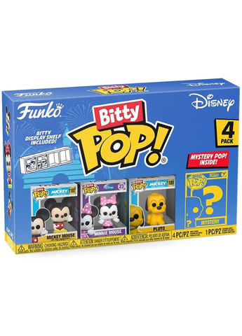 Набор игровых фигурок Bitty Pop Disney Series 1, 4 шт. () Funko 76340 (328393769)