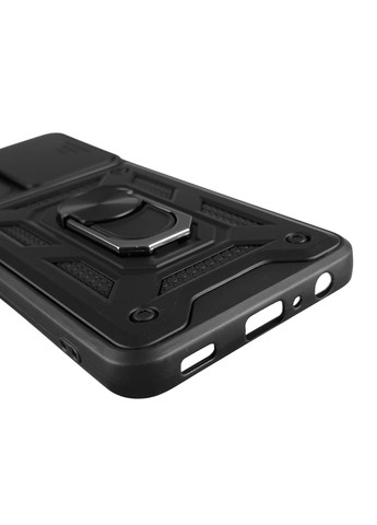 Чохол для Galaxy A32 4G (SM-A325F) броньований з кільцем зі шторкою на самсунг а32 4г чорний rg1 Samsung (366019843)