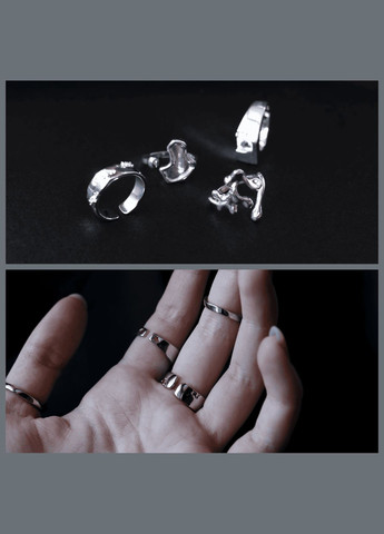 Колечко Шрам химерне в стилі гранж панк мінімалістичне ретро вінтаж альт каблучка стильна фентезійна незвичайна альт унісекс y2k No Brand (309045629)