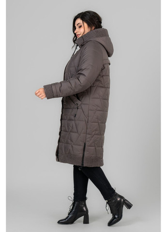 Світло-коричнева зимня пальто валенсія all posa (ap102027p) A'll Posa