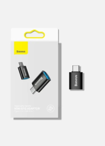 Адаптер Ingenuity Series Mini OTG Adaptor TypeC to USB-A 3.1 ZJJQ000003 синий Baseus (280877855)