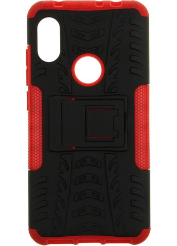 Чехол-накладка Dazzle Kickstand 2 in 1 Case Xiaomi Redmi Note 6 Pro Red Toto (301781536)