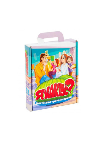 Развлекательная игра "Я кактус?" 30614 на украинском языке Strateg (304407509)