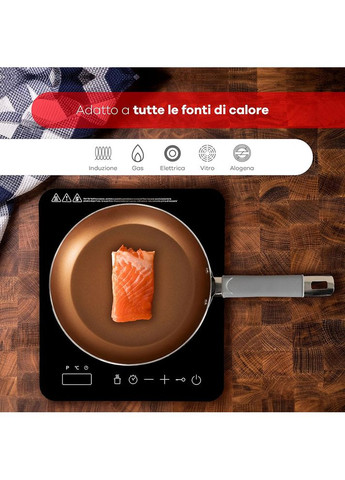 Набір сковорідок Loja Reeco 18+22+26 см (BGEU-5582) Bergner (307437375)