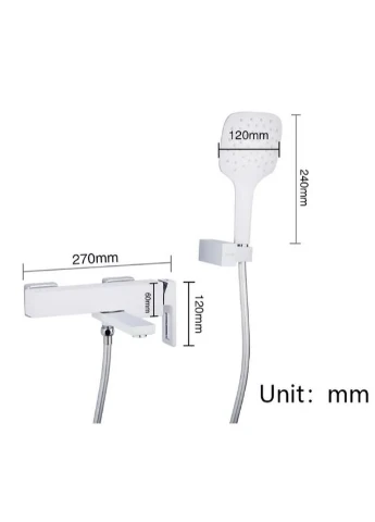 Змішувач для ванни G3217-8 GAPPO 1033999 (380879017)