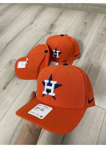 Кепки мужские новые оригинальные бейсболки самого оранжевого цвета. Nike Houston Astros (364989002)