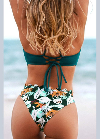 Зеленый летний купальник CUPSHE