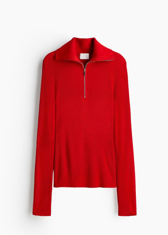 Красный демисезонный свитер H&M