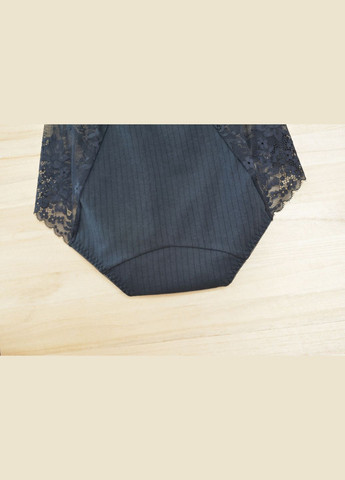 Трусики менструальные в рубчик с кружевными вставками. Трусы для критических дней, непромокаемые, No Brand Для критических дней|Подстраховующие (316300954)