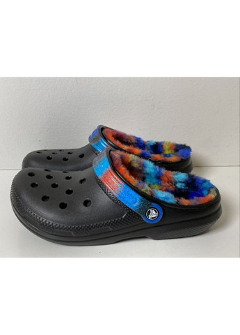 Женские кроксы утепленные Синие Classic Clogs Navy Crocs Lined (349732027)