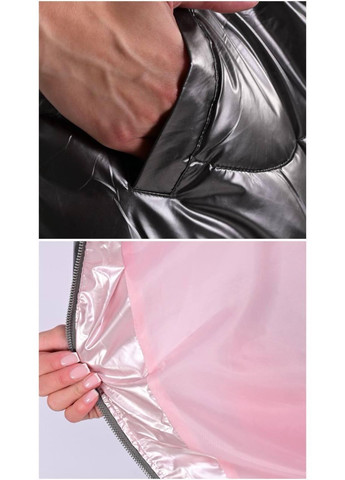 Срібляста зимня куртка жіноча срібляста єврозима No Brand Жіноча зимова куртка