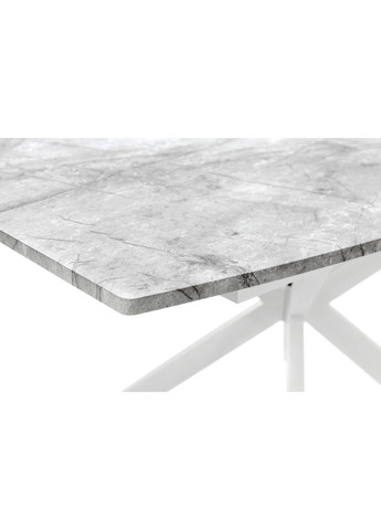 Стіл-трансформер кухонний розкладний RICHARD Білий/Базальт 857481-02 857481 Comfort Line (355467946)