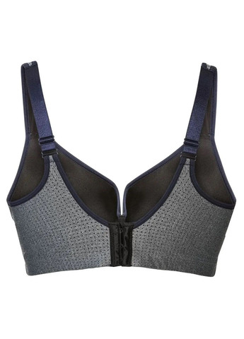 Сірий спортивний бюстгальтер-топ Crivit з кісточками