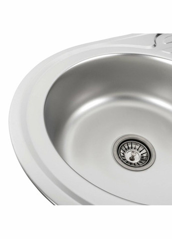 Кухонна мийка з нержавіючої сталі 7750 САТИН (0,8/180 мм) Valeso (342071505)