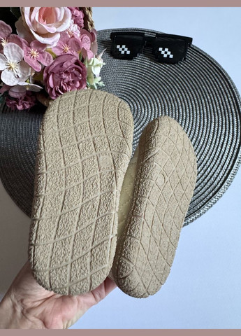 Бежеві всесезонні дитячі кеди з ведмедиком 10778 No Brand